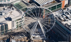  Wheel of Manchester   aerial photo 