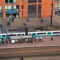 Metrolink , Supertram Manchester aerial photo 