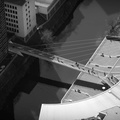 Trinity Bridge  Manchester aerial photo 