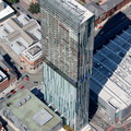 Hilton Hotel / Beetham Tower Manchester aerial photo 