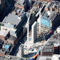 construction of Belvedere 12 Booth St  Manchester  M2 aerial photo 