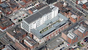 The Sorting House Newton St Manchester M1 1EX aerial photo 