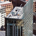 the sail on the Hilton Hotel / Beetham Tower Manchester aerial photo 