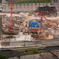 construction of Chips, New Islington Manchester aerial photo 
