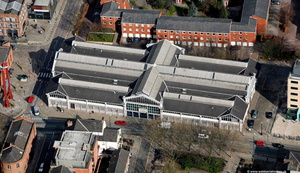 Lower Campfield Market Hall  Manchester aerial photo 
