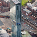 Beetham Tower / Hilton Hotel Manchester aerial photo 