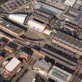 former Manchester Liverpool Road railway station  aerial photo 