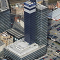 CIS Building Manchester from the air