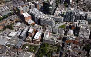 Quay St Manchester aerial photo 