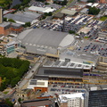 Victoria Station and the Manchester Evening News Arena aerial photo 