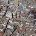 Newton St, Manchester city centre  aerial photo 