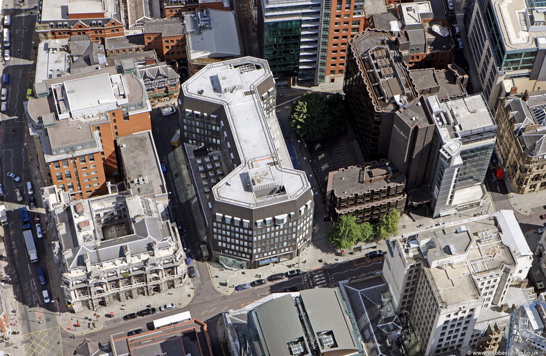 55 King St Manchester M2 aerial photo 
