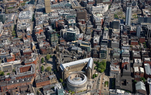 Princess St Manchester  M1 aerial photo 