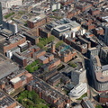 Canal Street Manchester aerial photo 
