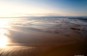Morecambe Bay from the air