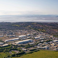 White Lund Industrial Estate Morecambe from the air