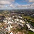 White Lund Industrial Estate Morecambe Lancashire  aerial photo