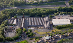 Pendle Village Mill Hollin Bank Brierfield Nelson BB9 5NG  from the air