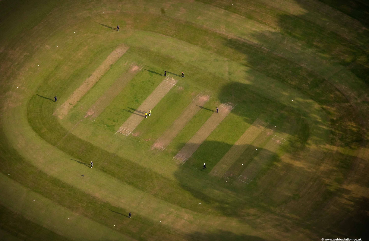 Seedhill Cricket Ground Nelson from the air