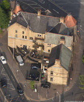 The Station Hotel, Nelson from the air