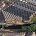 Whitefield Mill Nelson from the air
