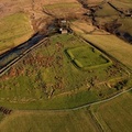 Castleshaw Roman Fort from the air