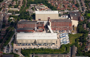Very Group National Distribution Centre in Shaw , Oldham  from the air