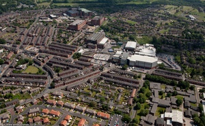 Hathershaw Oldham  from the air