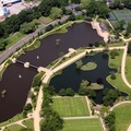 Alexandra Park, Oldham from the air