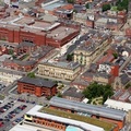 Oldham town centre  from the air