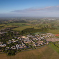 Edge Hill University Ormskirk from the air