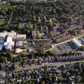 Ormskirk District General Hospital from the air