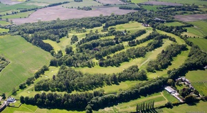 Ormskirk Golf Club  from the air