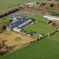 Pilkington European Technical Centre Lancashre from the air