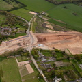 A585 Windy Harbour to Skippool bypass Poulton-le-Fylde aerial photo
