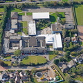 Hodgson Academy Poulton-Le-Fylde  aerial photo