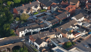 Breck Rd Poulton-le-Fylde from the air