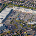 Deepdale Shopping Park, Preston aerial photo