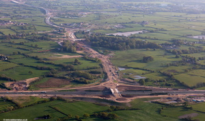 Edith Rigby Way, aka the Preston Western Distributor Road aerial photo