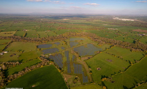 Grimsargh Solar Farm aerial photo
