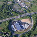  junction 31a of the M6 Motorway at Preston  from the air