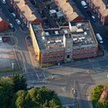 Old Docks House Preston aerial photo
