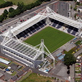  Deepdale football stadium  aerial photo