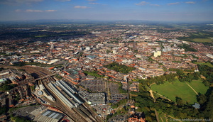 Preston  aerial photograph 