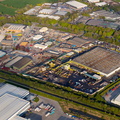 Recycling Lives Recycling Park aerial photo