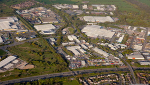 Red Scar Industrial Estate aerial photo