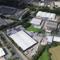 Roman Way Industrial Estate from the air