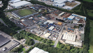 Rough Hey Road Industrial Estate  from the air