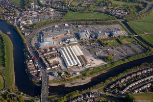 The Flats Walton-le-Dale  aerial photo