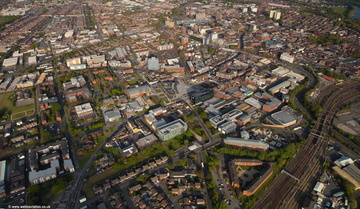 University of Central Lancashire  aerial photo